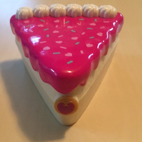 Polly pocket compact playsets (set of 3) cake slice butterfly flamingo pink - Picture 4 of 16